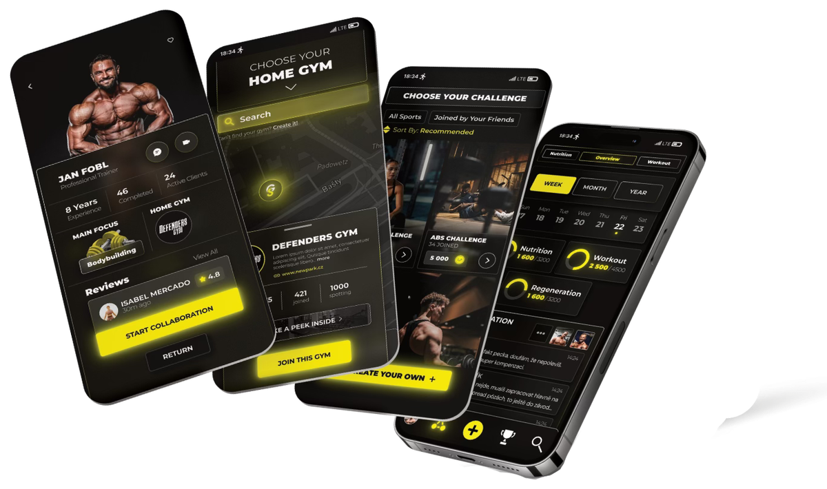 GymSpace aplikace